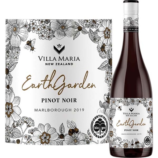 Pinot Noir Bio, Earth Garden, Marlborough, Villa Maria 2020